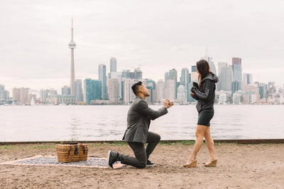 6 Romantic Engagement Proposal Ideas in Toronto | Jewelry & Arrangements