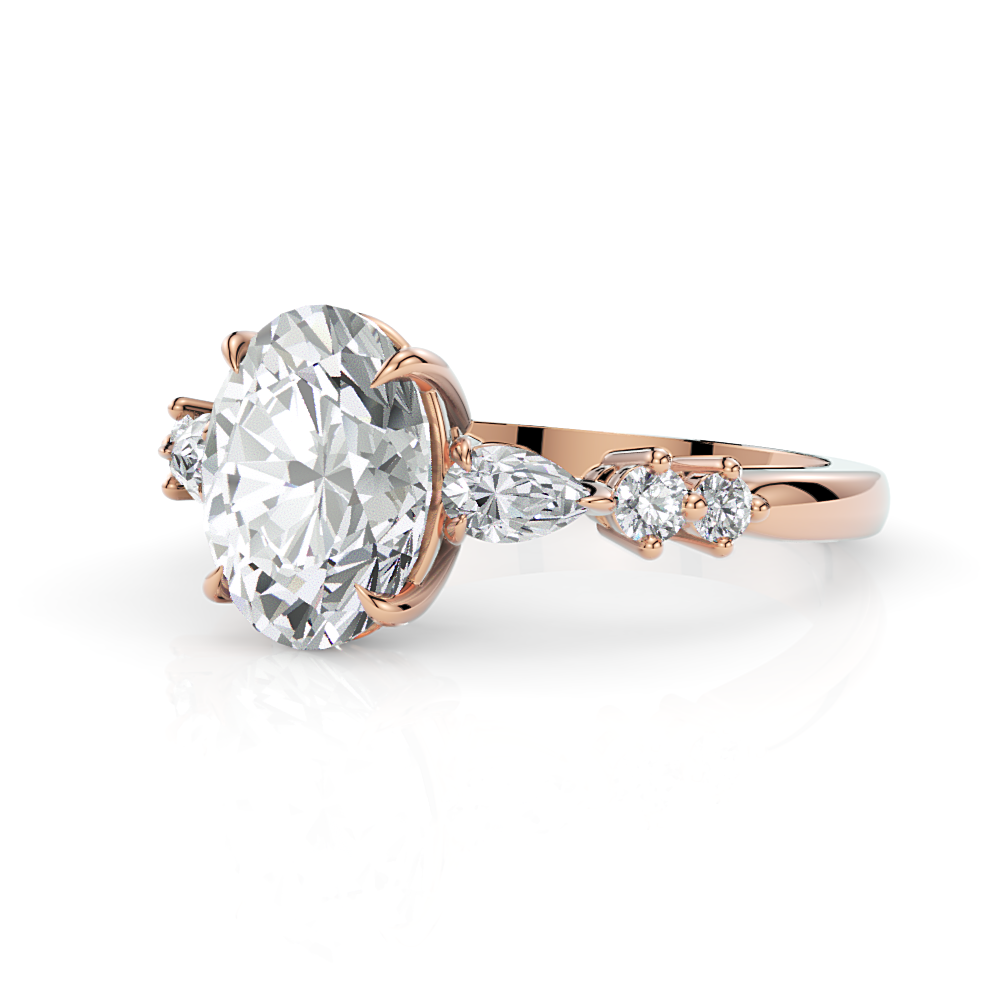 Forever one oval moissanite hotsell